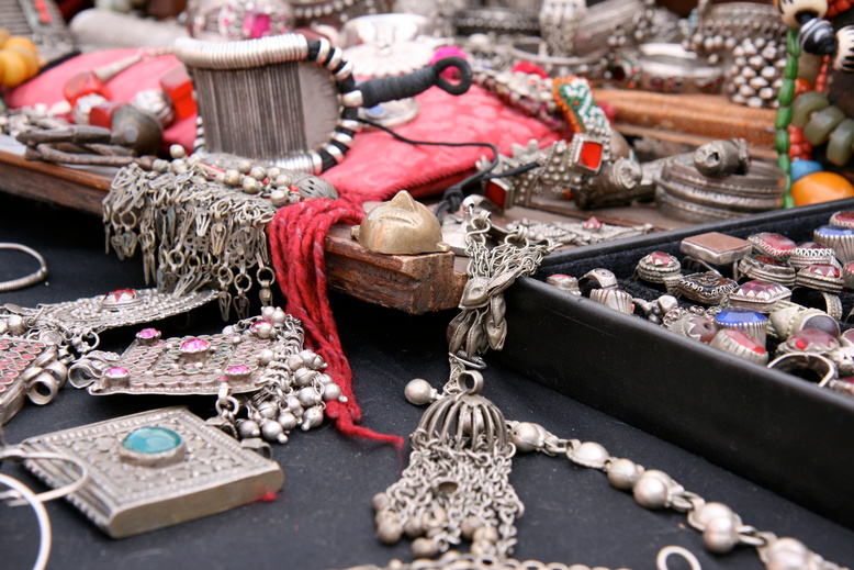 Statement jewellery and accessories on display at Wonder Women Utsav